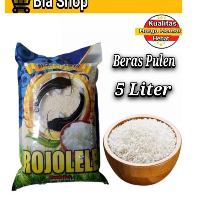

֍ Beras MEDIUM SUPER Pulen 5 Liter ☄