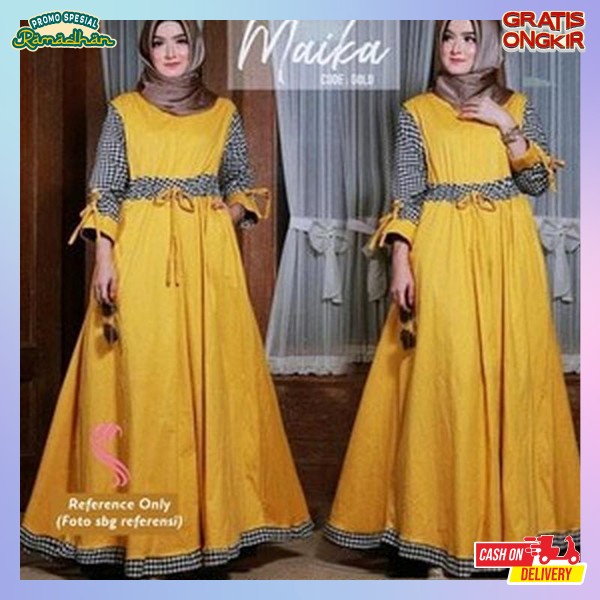 Gamis Lebaran 2023 Atadan Gaun Kekinia Gsmis Perempuam Gamid Wamita Cewe Viral Gamid Hari Raya Dress