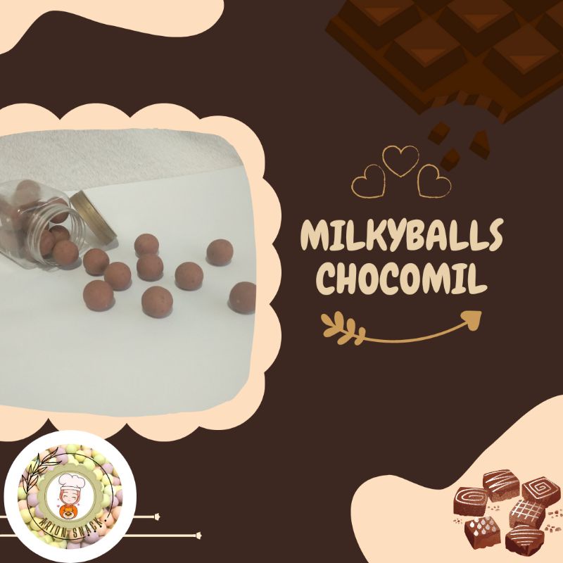 

Bola bola susu / Milkyballs Coklat Milo