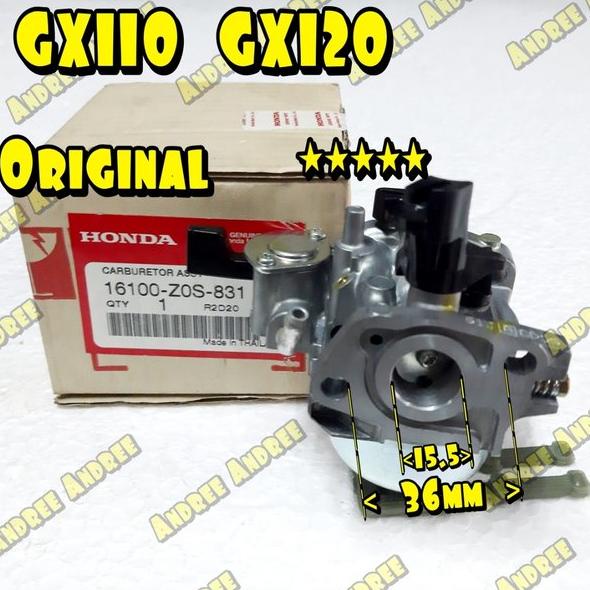 GX110 GX120 Carburator Assy Honda GX-110 GX-120 GX 110 120 - 3.5 - 4.0 HP Original