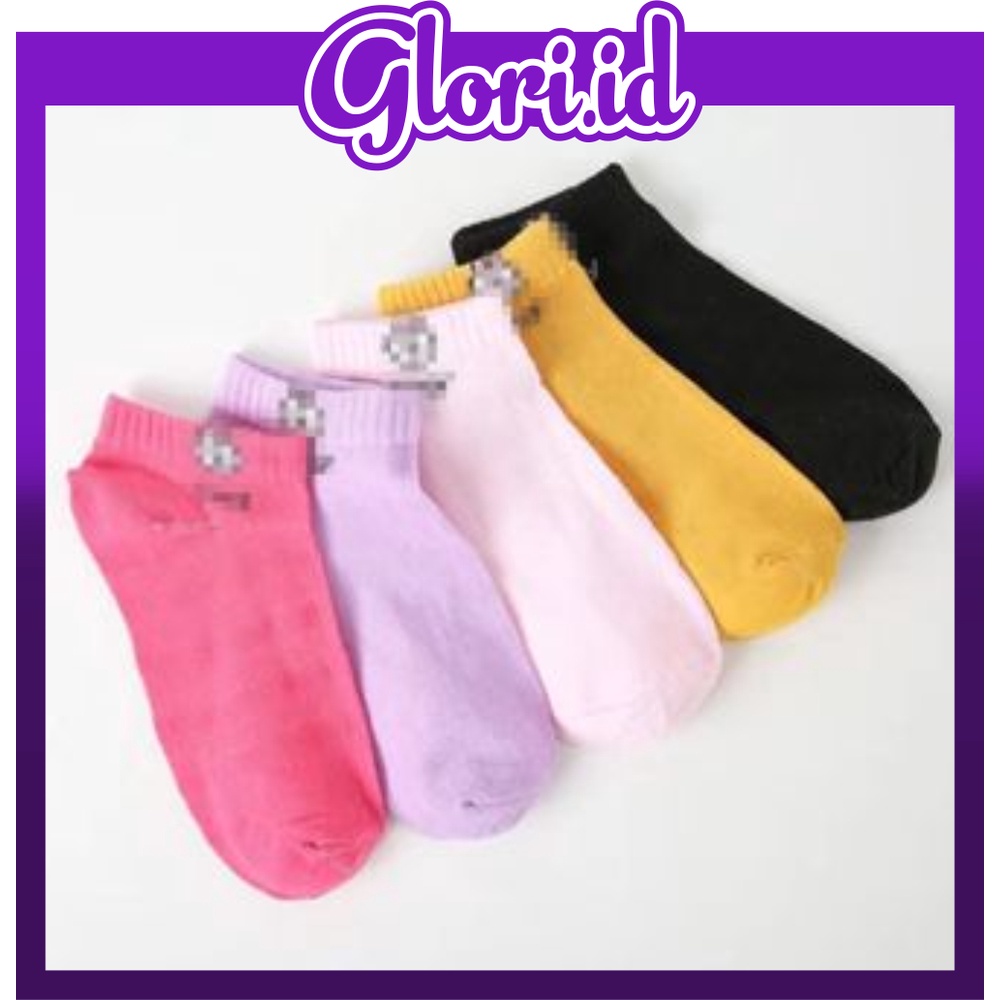 GLORI.ID KK010 Kaos Kaki Fashion Unisex Motif Cute Wanita Pria Murah Import