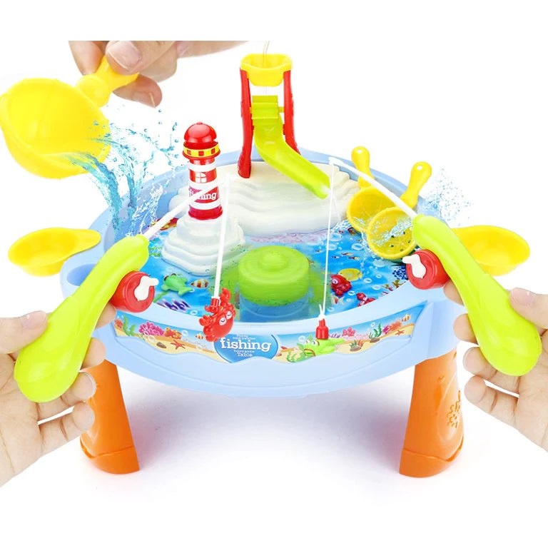 MAINAN ANAK WATER FISHING PARADISE FISHING GAME BESAR TEMPAT PANCING IKAN