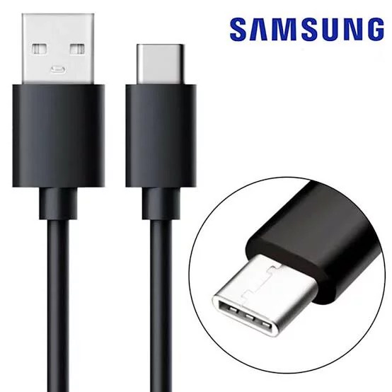 Kabel Data Samsung Galaxy S10 S8 Note 10 Plus Original 100% Fast Charging USB Type C Charger Handphone Grosir Aksesoris Hp Murah