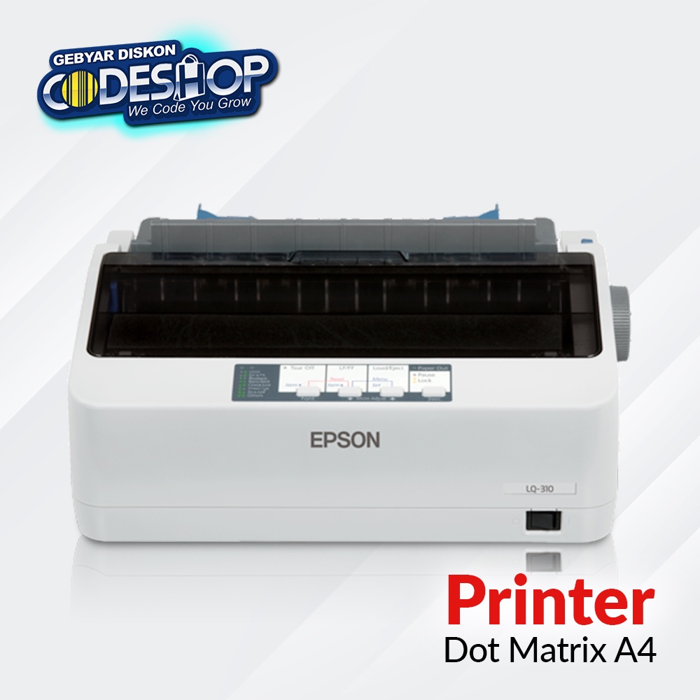 Jual Epson LQ-310 Printer Dot Matrix A4 Cetak Kertas 4 Rangkap USB Port ...