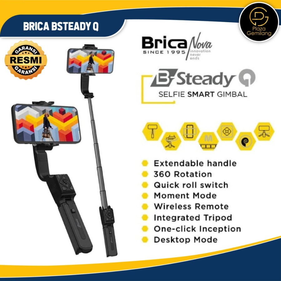 Brica B-Steady Q Selfie Smart Gimbal | Brica BSteady Q