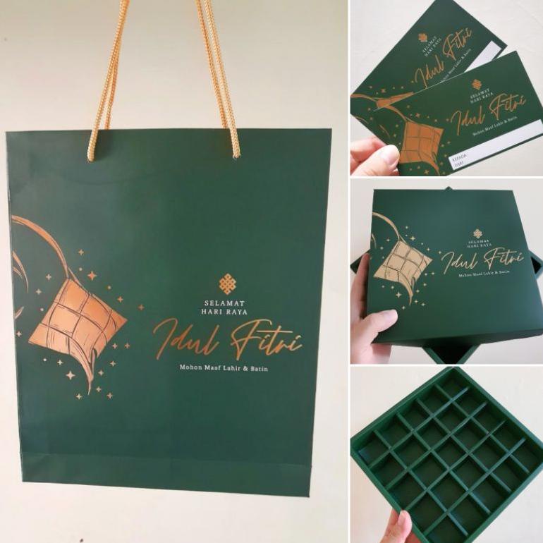 

PAHE II IDUL FITRI DUS NASTAR SEKAT 25 & PAPERBAG ( 1 PACK ISI 5 PCS DUS & PAPERBAG ) .