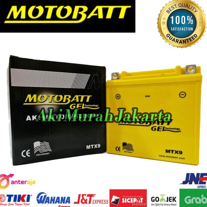 Aki Motor Motobatt Mtx9 Aki Gel / Aki Kering Debezzz