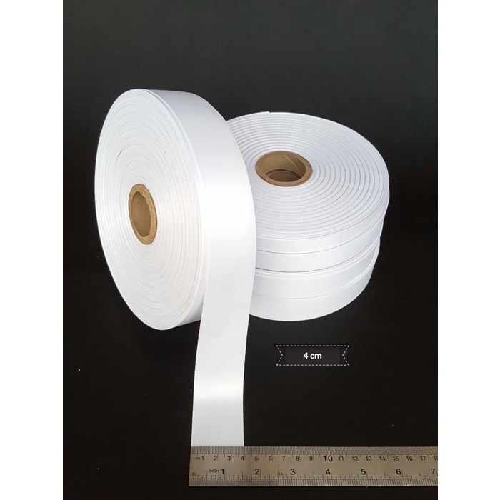 

tali pita lanyard tisu tissue printing sublime ukuran 4 cm