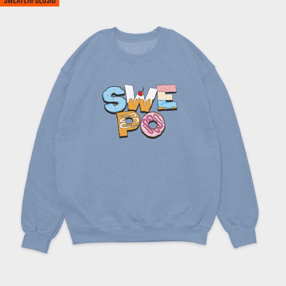 STOK TERBATAS SWEPO Basic Sweater Swepo Sweet Cake M-XXL (Pria & Wanita)