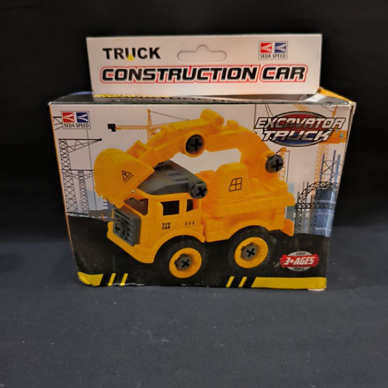 mainan mobil konstruksi / construction car