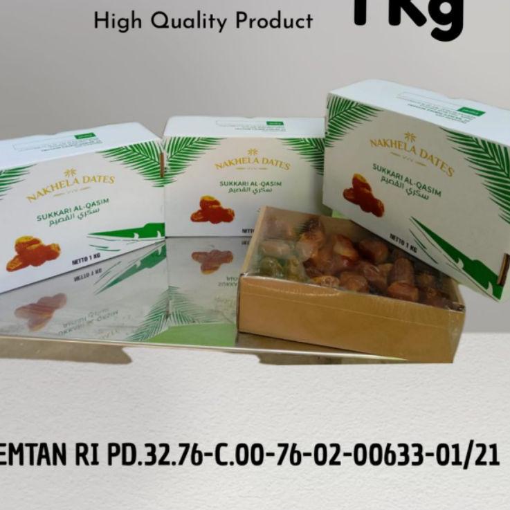 

♡ 1 Kg Kurma sukkari Al-Qasim Sukari NAKHELA DATES ➷