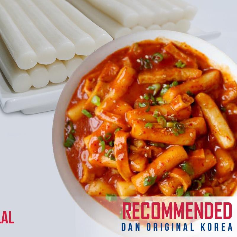 

✰ TTEOKBOKKI 200 GR + SAUCE FRESH SAMWON - TTEOK TOPOKKI TOKPOKI KOREAN FOOD RICE CAKE KUE BERAS KOREA ™