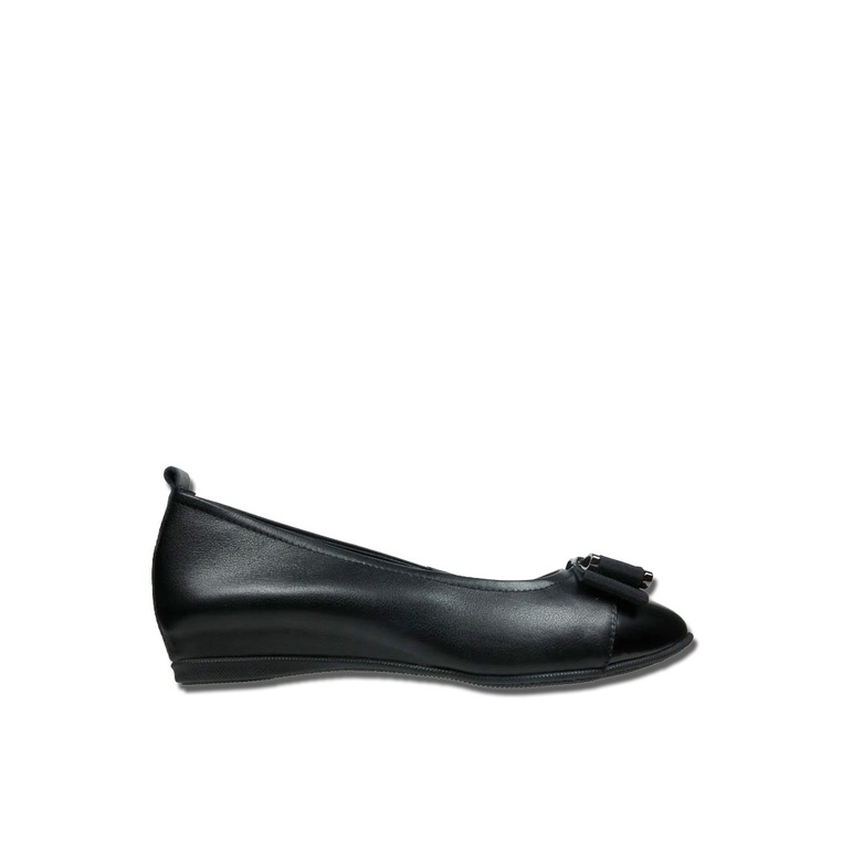 Sepatu Flat Andrew Original Leather insole Flatshoes Jalan Fashion Asli Ignacia Wanita Remaja Hitam