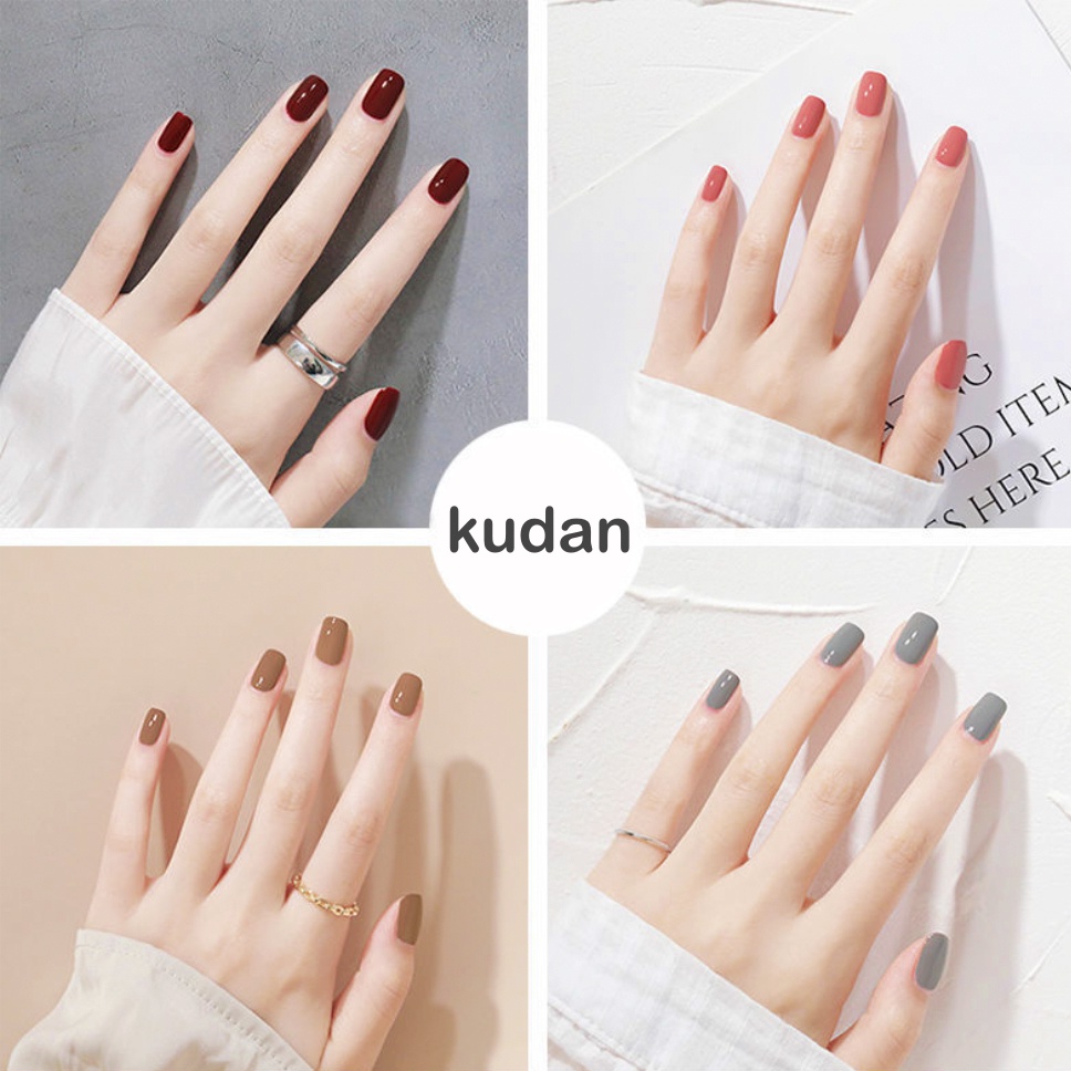 Kudan Kutek Peel Off Kutek Halal Muslimah / kutek bisa dikupas Peel off Nail polish KU055