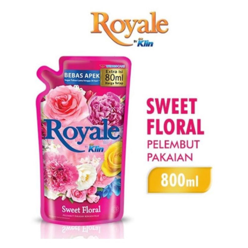 Soklin Royale Softener Sweet Floral 800ml