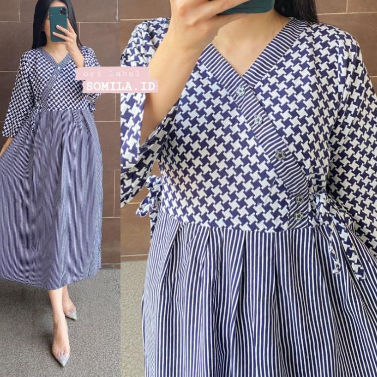 RECOMENDED TERSEDIA JUMBO GROSIR DASTER SOMILA.ID BUSUI KIMONO CHIBI PANJANG LENGAN 7/8 PINGGANG SER