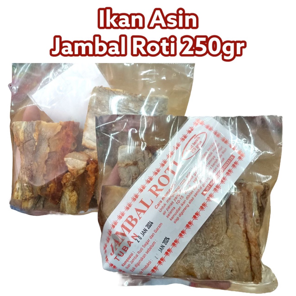 

IKAN ASIN JAMBAL ROTI 250 gr