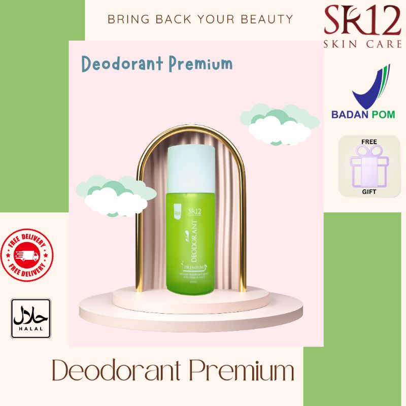 FREE GIFT!! DEODORANT SPRAY PREMIUM EXTRACT LIME SR12 / DEODORANT HERBAL / DEODORANT SR12 / DEODORAN