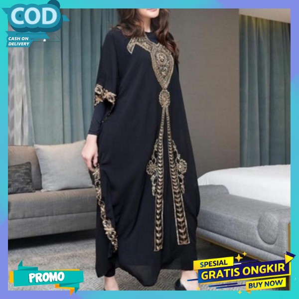 Kaftan Kekinian 2023 Gamis Caftan Terbaru Baju Kaptan Wanita Dewasa Gsmis Captan Gamus Lebaran Games