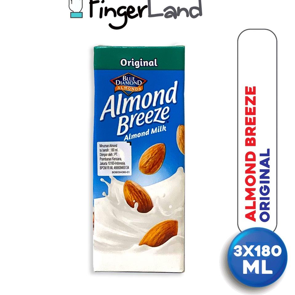 

9.9 BRANDS FESTIVAL ALMOND BREEZE Almond Milk Original 180 ml Susu Almond Original 3 PCS