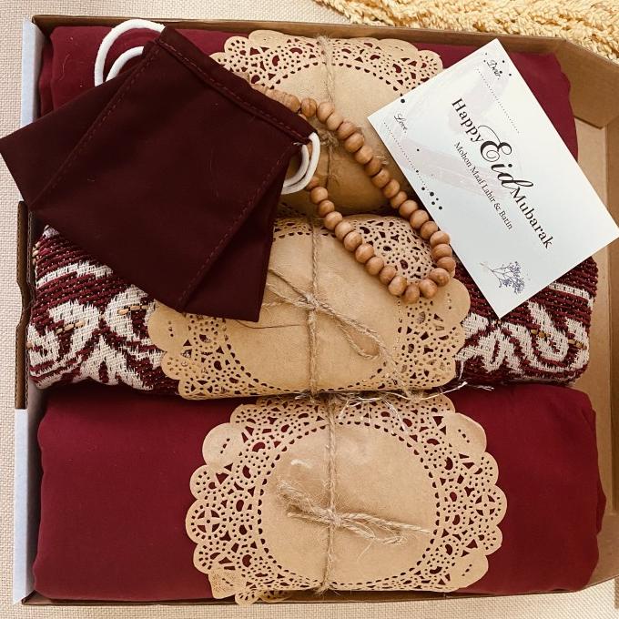 

Promo Hampers mukena sajadah premium | lebaran | hadiah | nikahan
