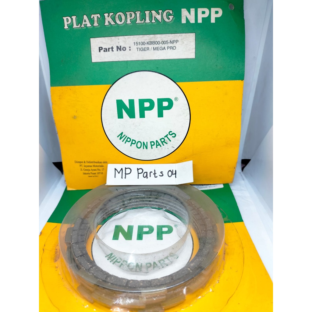 Plat Kampas Kopling Tiger NPP
