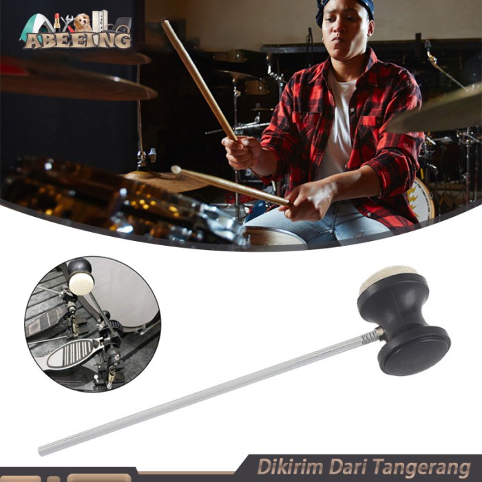 Terlaris Beater Pedal Drum Bass Drum Hammer Kick Drum Foot Pedal Beater Mallet