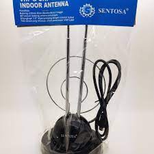 ANTENA TARIK INDOOR VHF & UHF ANTENA TV DALAM