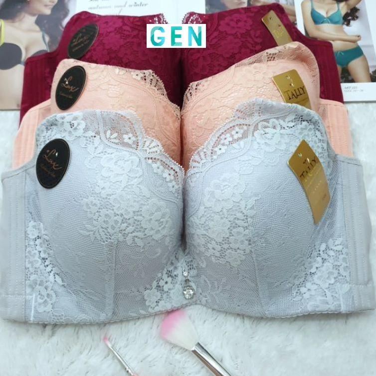 SIAP KIRIM BH CUP JUMBO TALLY BRA BH 9109 ADA KAWAT BUSA TIPIS BIG CUP C KAIT 6 SIZE 36 - 42 BRA TAL