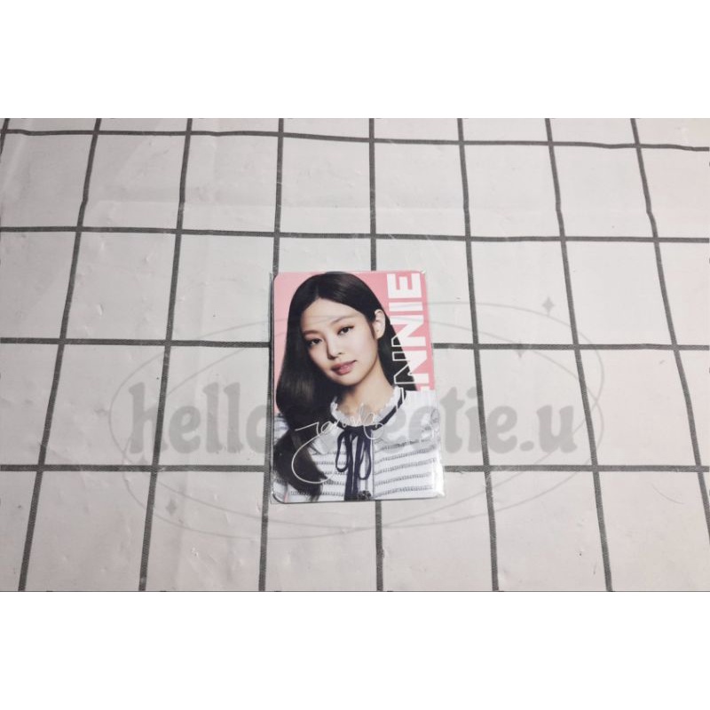PC Photocard Official BLACKPINK x Oreo (Jennie)