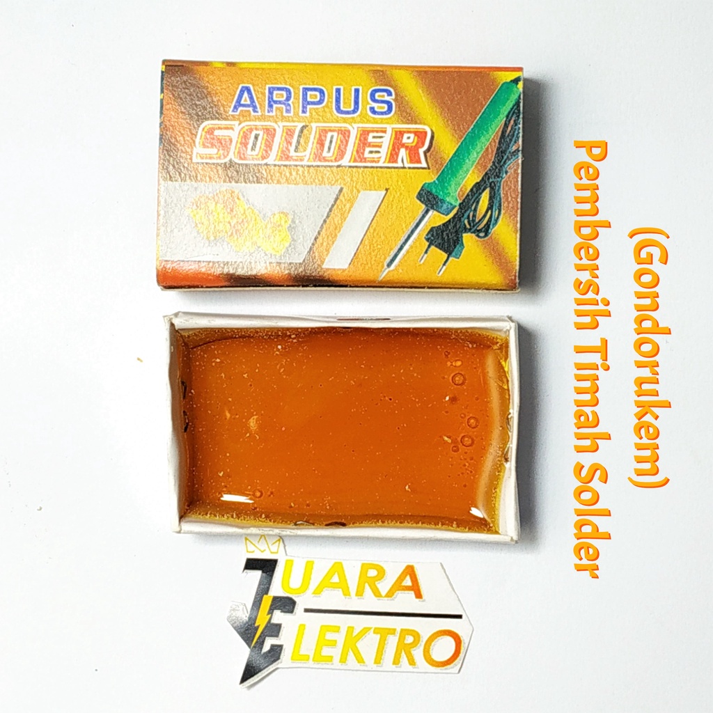 Arpus Solder (Gondorukem) Pembersih Timah Solder | Pasta Solder | Flux Solder