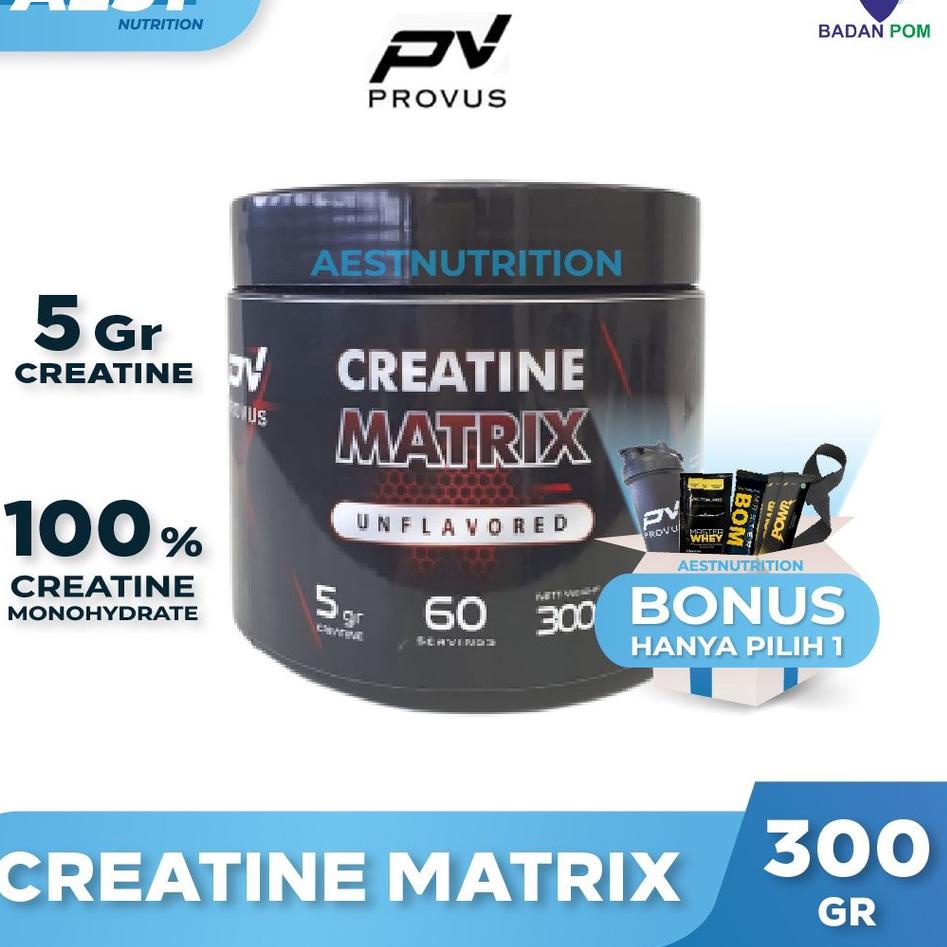 ❂ Provus Creatine Matrix 300 gr Creatine Monohydrate ✷
