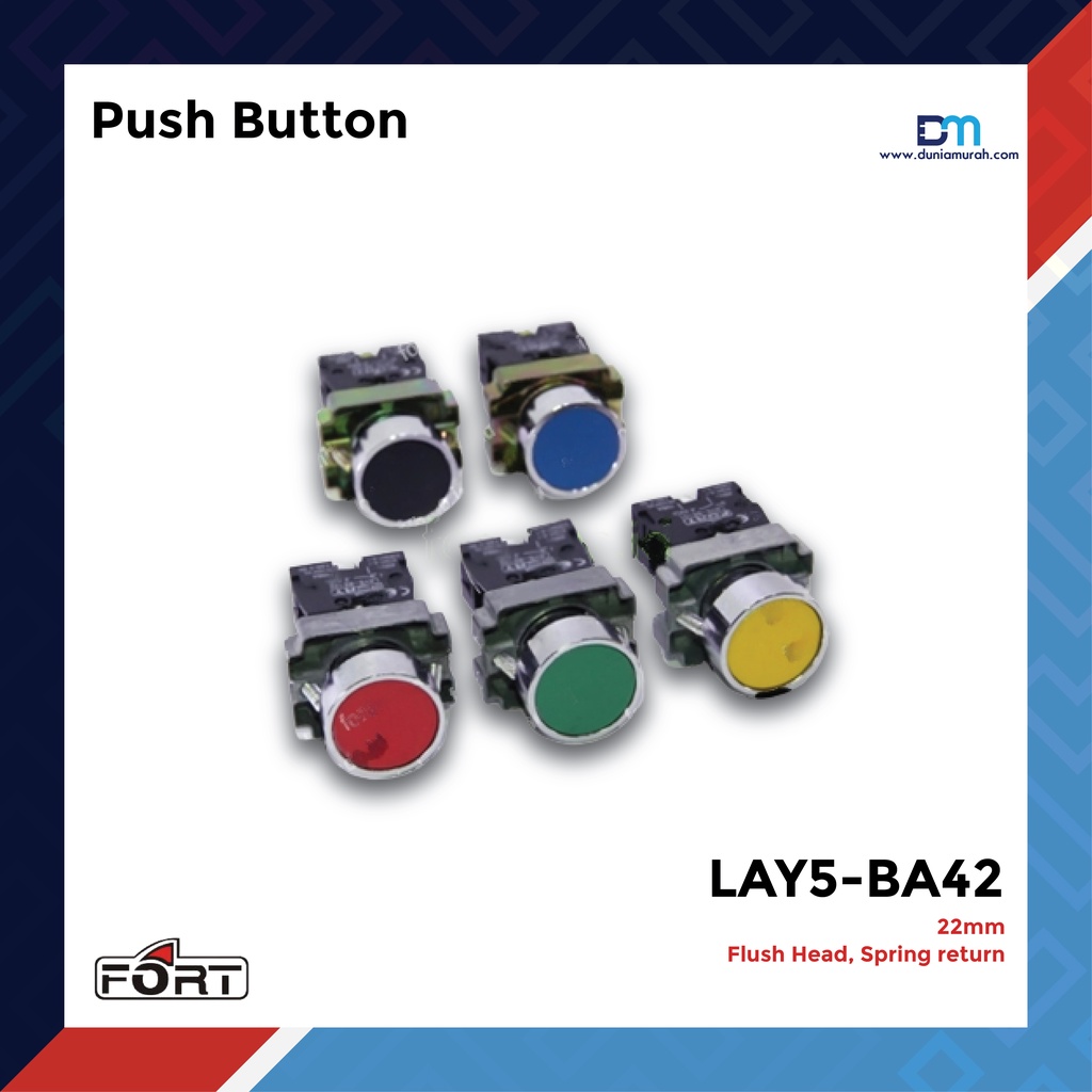 FORT Push Button LAY5-BA42