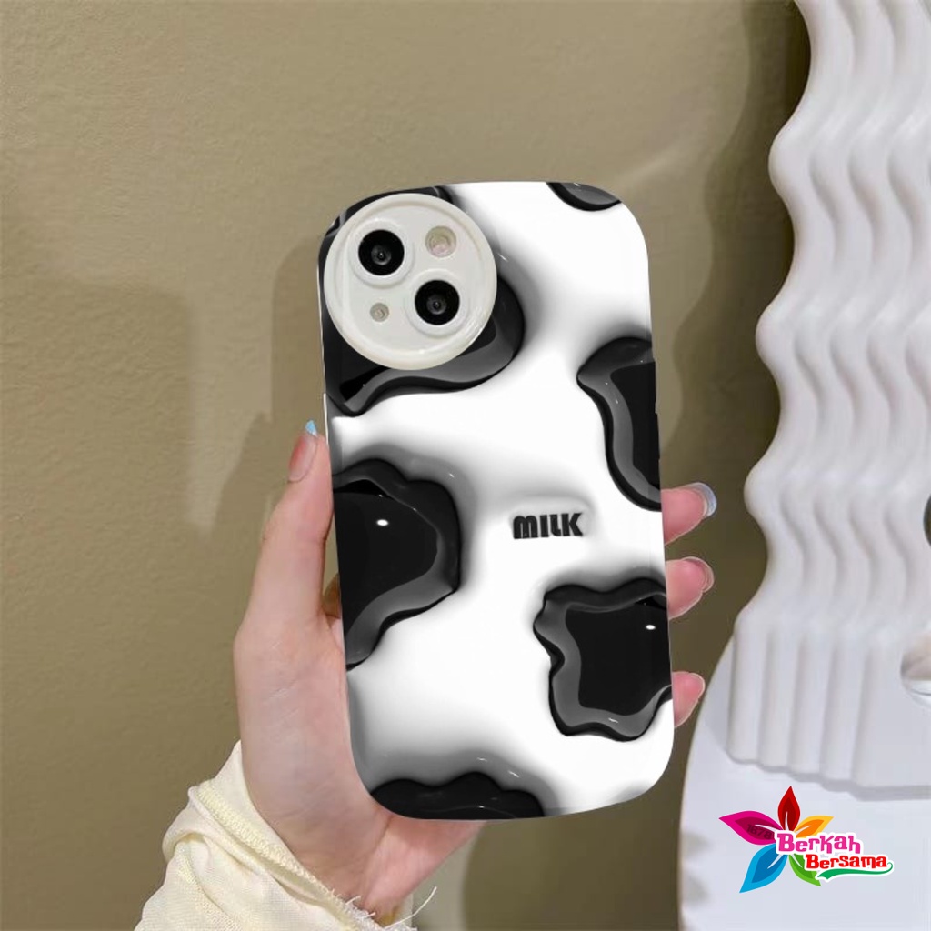 SS150 SOFTCASE EFEK 3D MOTIF KULIT SAPI FOR IPHONE 6 6+ 7 8 SE 2020 7+ 8+ X XS XR XS MAX 11 12 13 14 PRO MAX BB7858