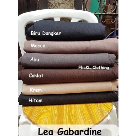 Bahan Kain Jeans Denim Lea Gabardine Permanent Press Celana Formal