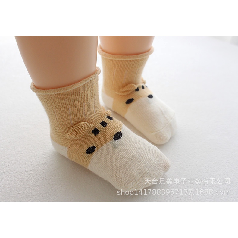 Kaos Kaki Anak Bayi Karakter Boneka Lucu Kaus Kaki Kartun Fashion / Baby Socks Import Murah BB02