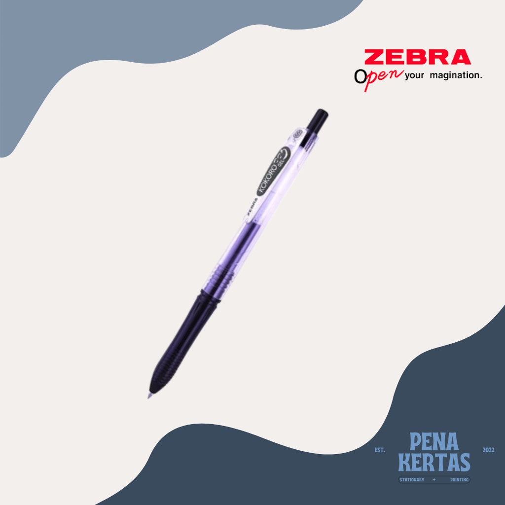 

KOKORO Gel Pen Super Fine 0.5 Zebra