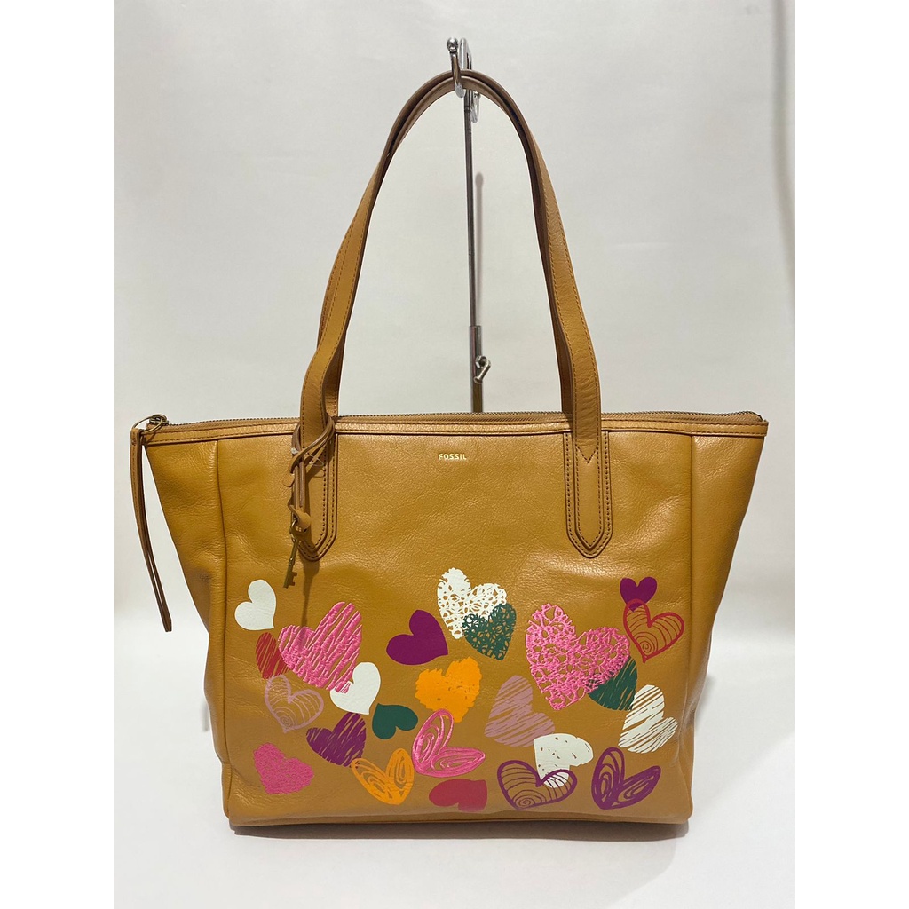 Fossil sydney tote brown multi