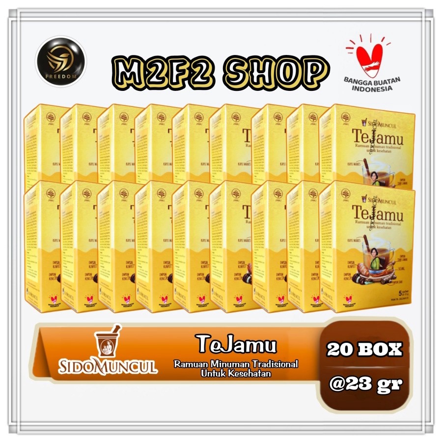 

Sido Muncul Tejamu Bubuk Ramuan Tradisional - 23 gr (Kemasan 20 Box)
