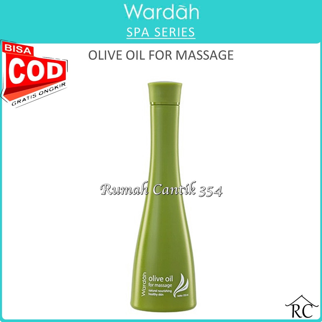 RUMAH CANTIK Wardah Olive Oil For Massage 150 ml - COD / BAYAR DI TEMPAT