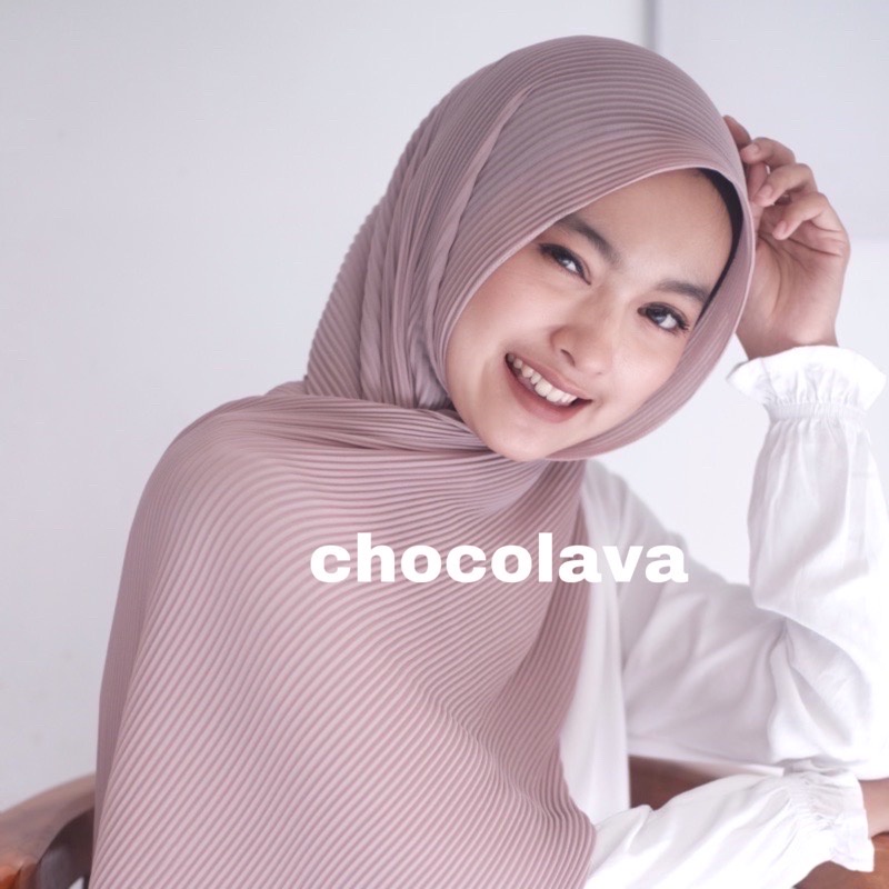 ￼TERLARIS Kerudung Pashmina Plisket Lidi Premium/Kerudung Anti Tembem/ Grosir Hijab Surabaya