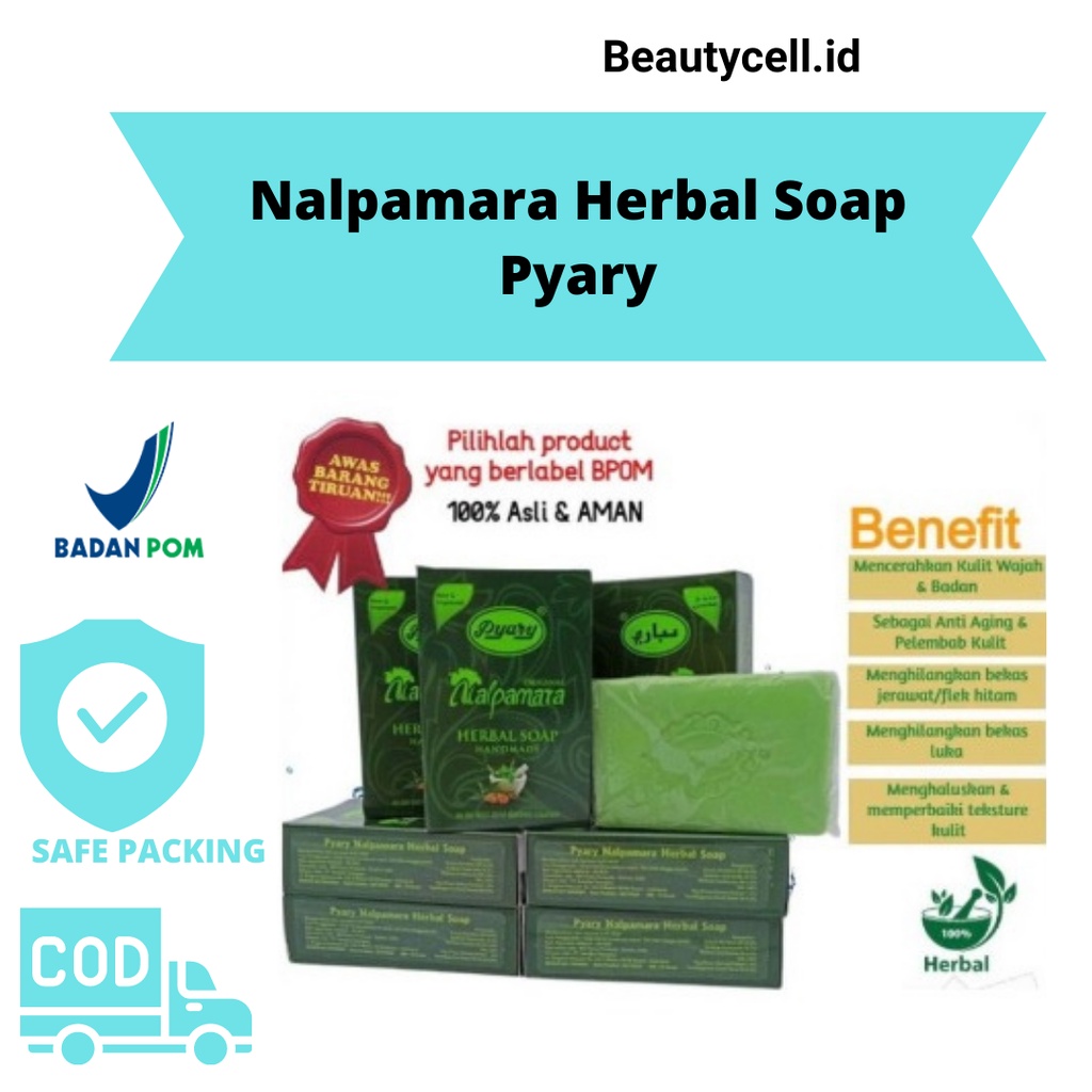 READY‼️ Nalpamara Herbal Soap Pyary 100% Ori BPOM | Sabun Arab Pyary Nalpamara Original