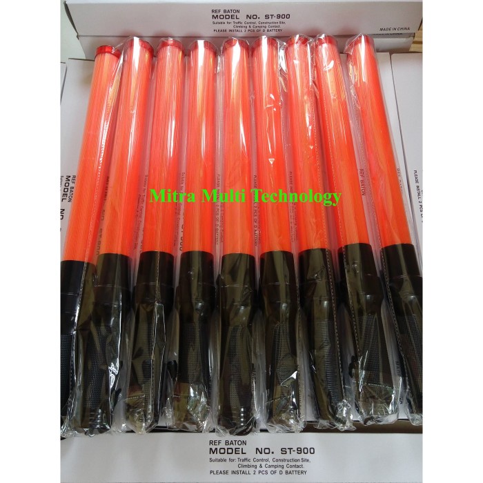 [Senter] Lampu Lalin Besar /Traffic Light Ref Baton/Lampu Parkir Lalu Lintas [Lamp]