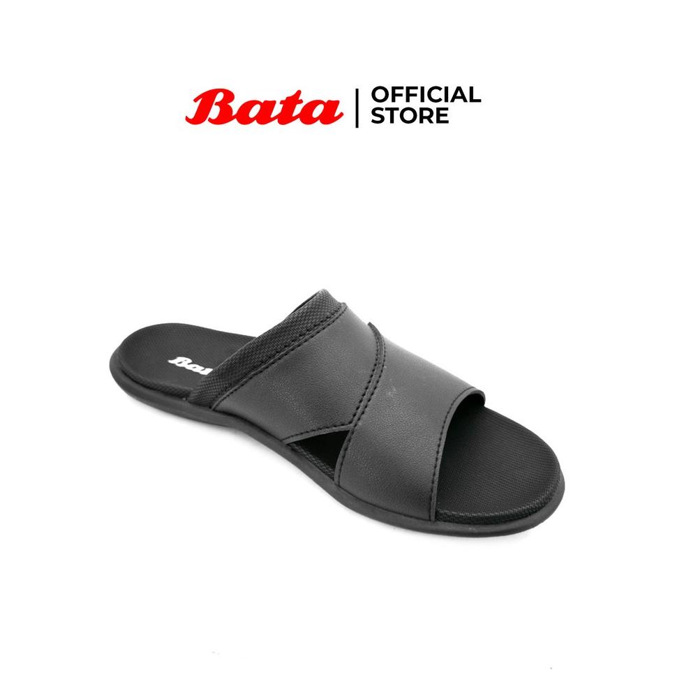 Harga Spesial Bata Sandal Pria Skip Black - 8716197