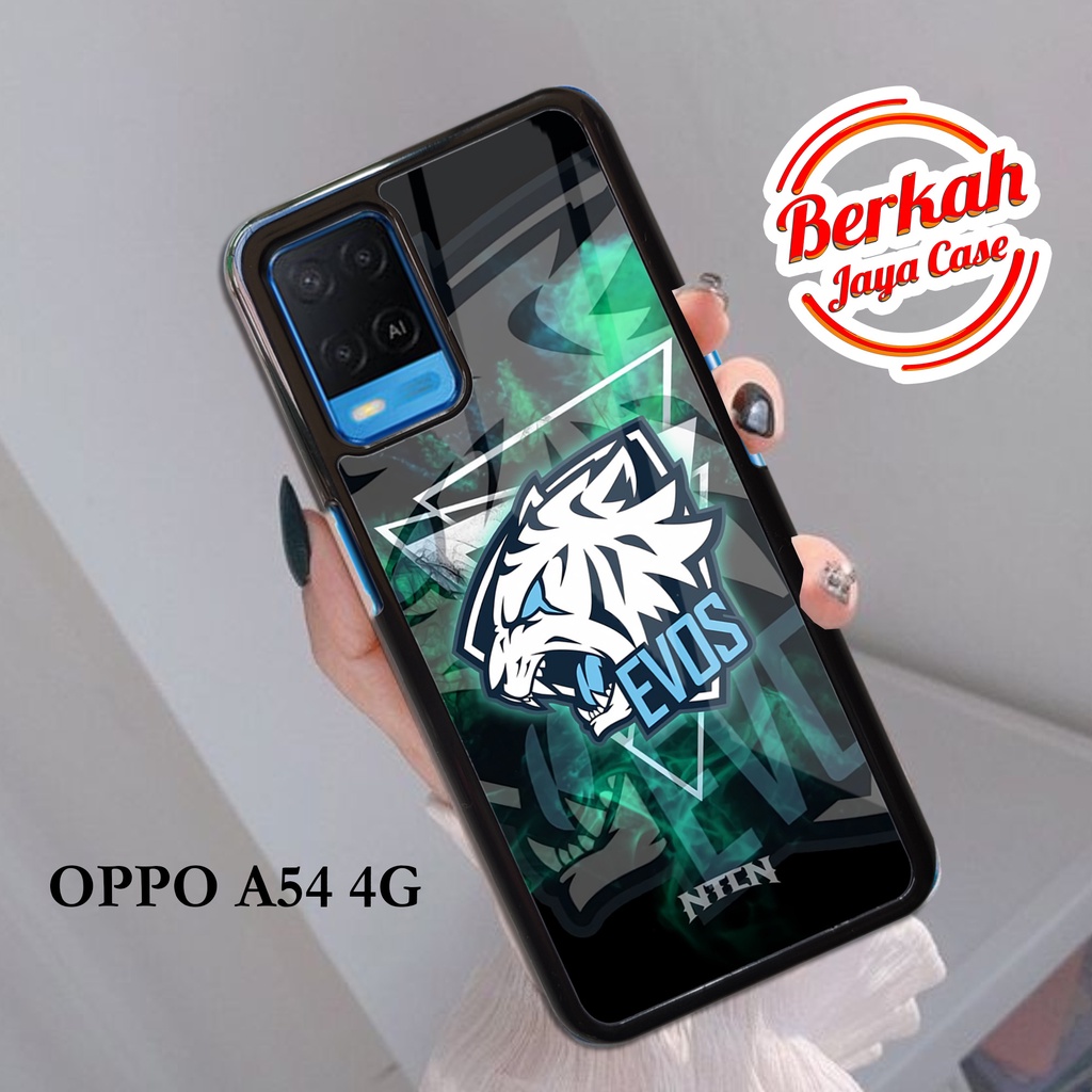 Case OPPO A54 4G Casing OPPO A54 4G Casing EVOS Case Keren Terbaru Casing Hardcase premium Case Soft