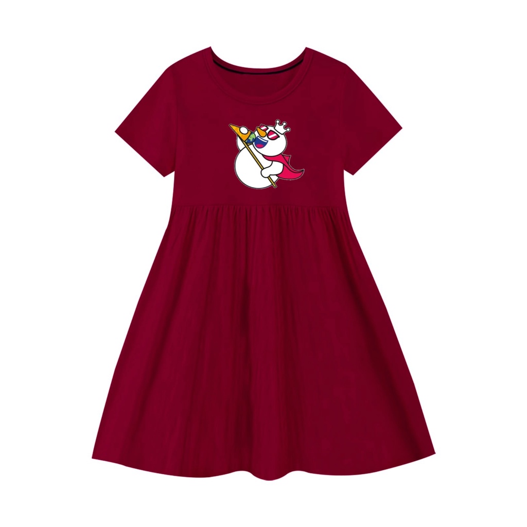 DRES ANAK PEREMPUAN 1-11 TAHUN ICE CRAEM
