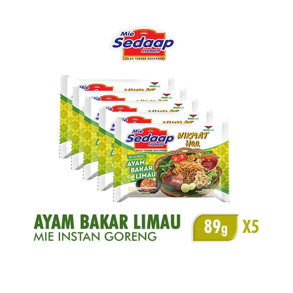 

STAR Sedaap Mie Instan Ayam Bakar Limau 89gr x5