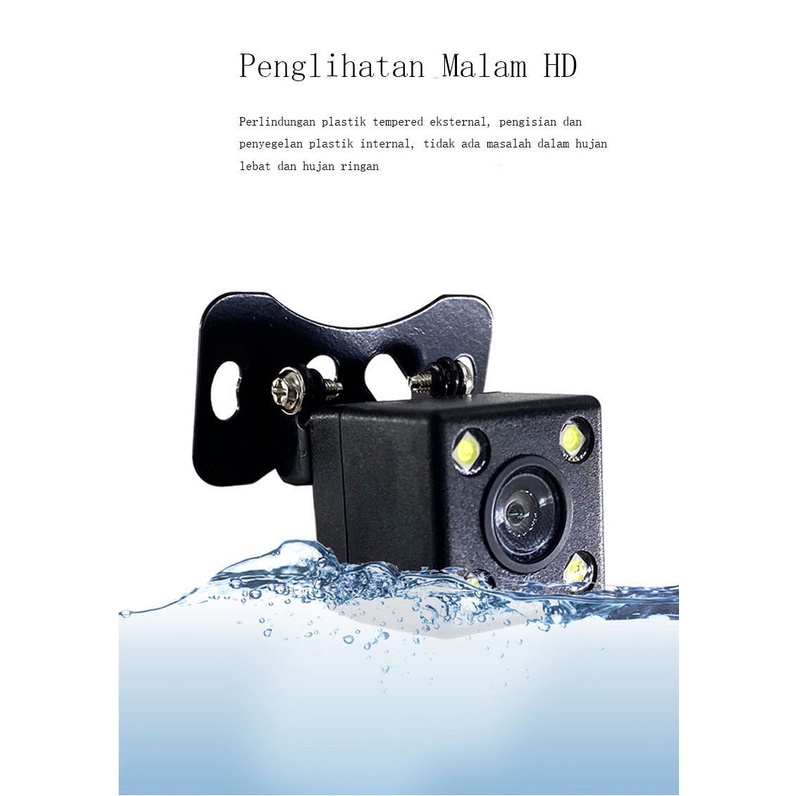 YUN Mall Kamera Mundur - Parkir Belakang Mobil 12/8/4 Mata LED premium terang jernih CAMERA