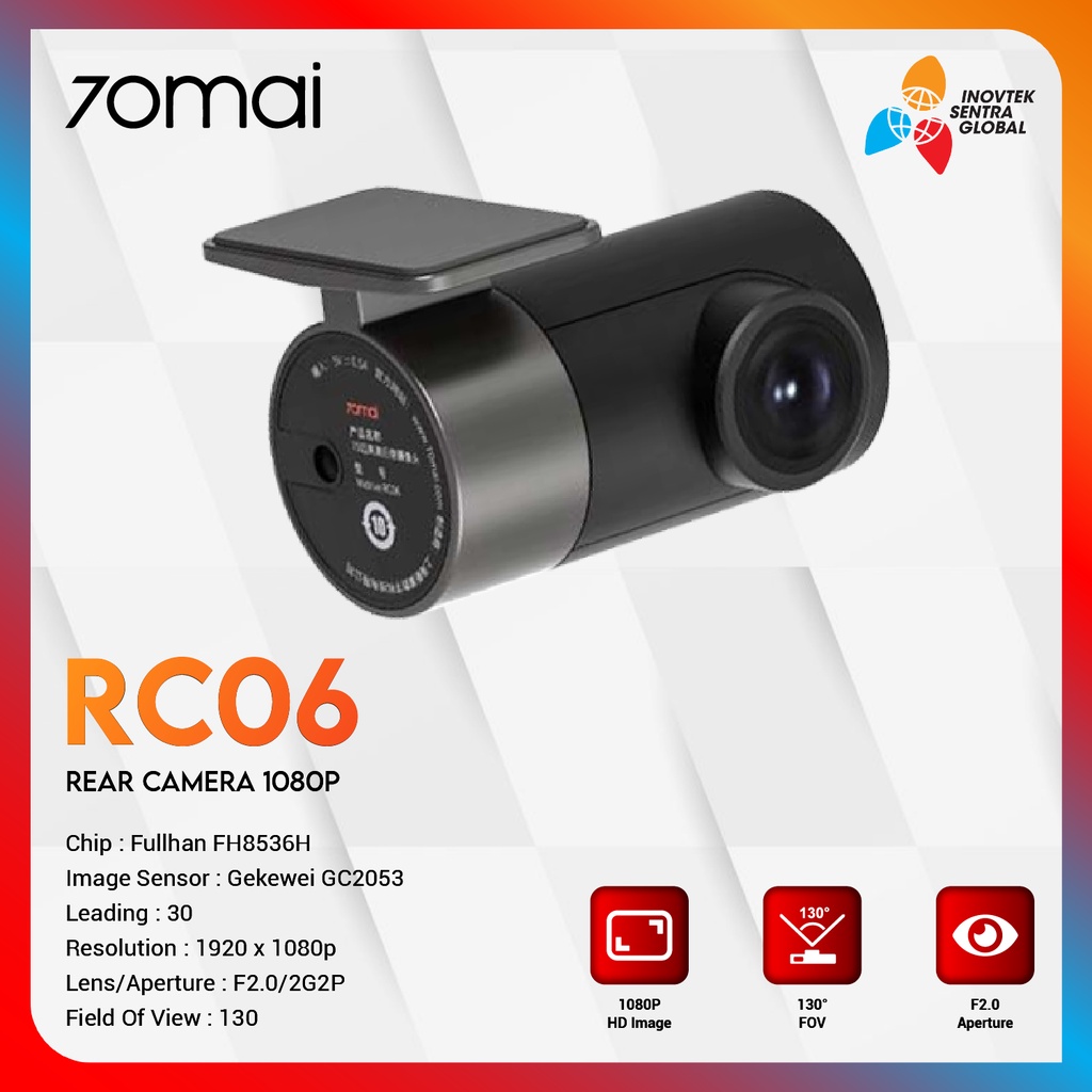 70mai RC06 Rear Camera 1080P For A500S A800S - Kamera Mobil