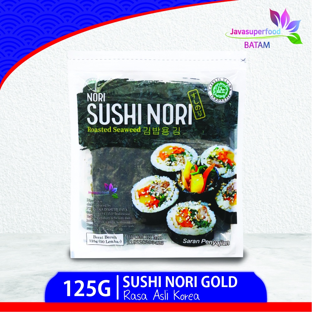 

Sushi Nori HALAL Seaweed Rumput Laut Sushi Untuk Kimbab/ Gimbab [BTM]
